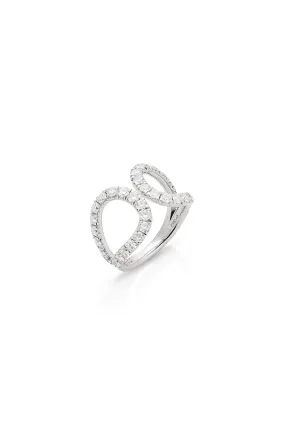 14KW Open Diamond Ring