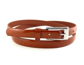 18mm | Brown Thin Ladies Belt