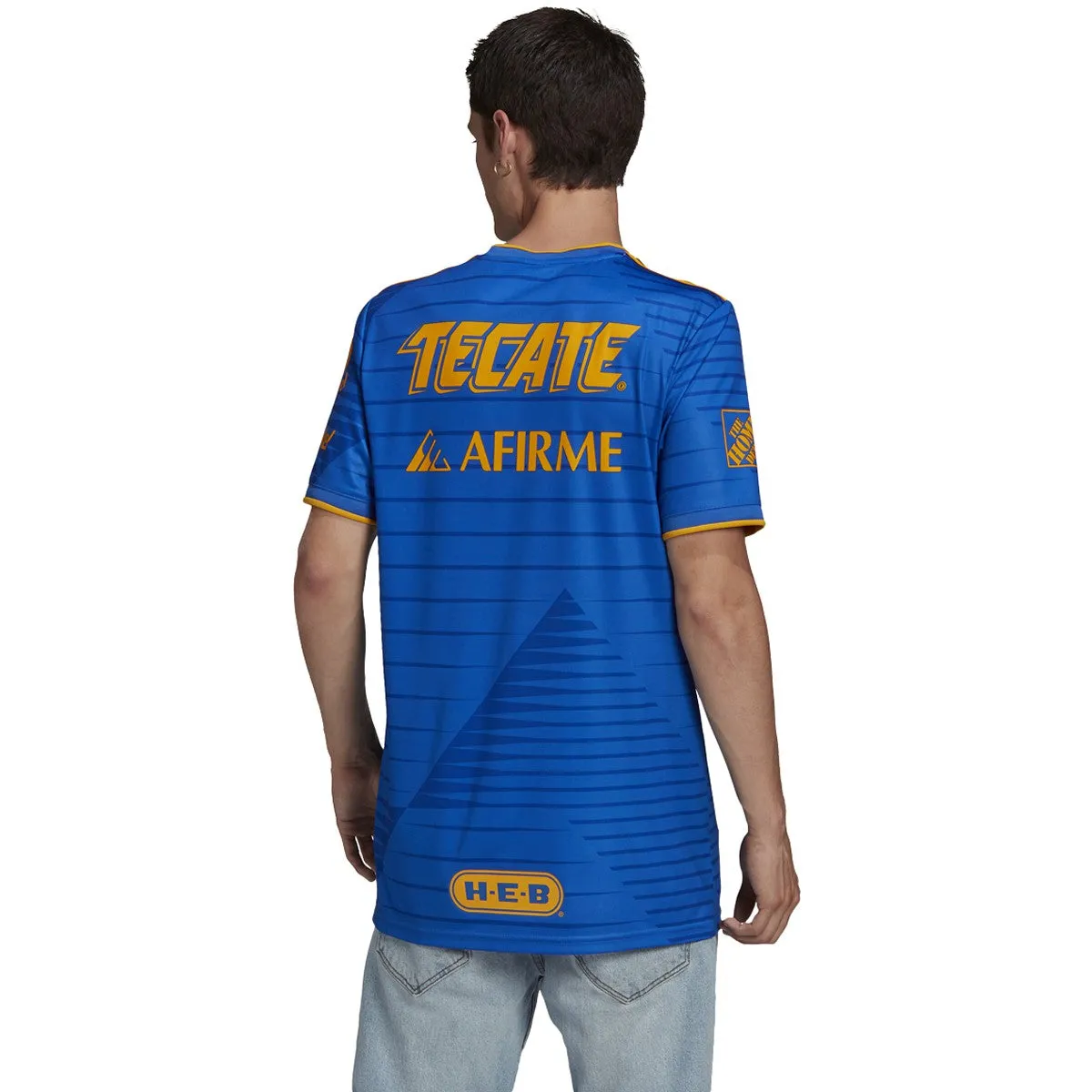 Adidas  TIGRES TUANL Away Jersey 2020-21 blue/ yellow FR2306