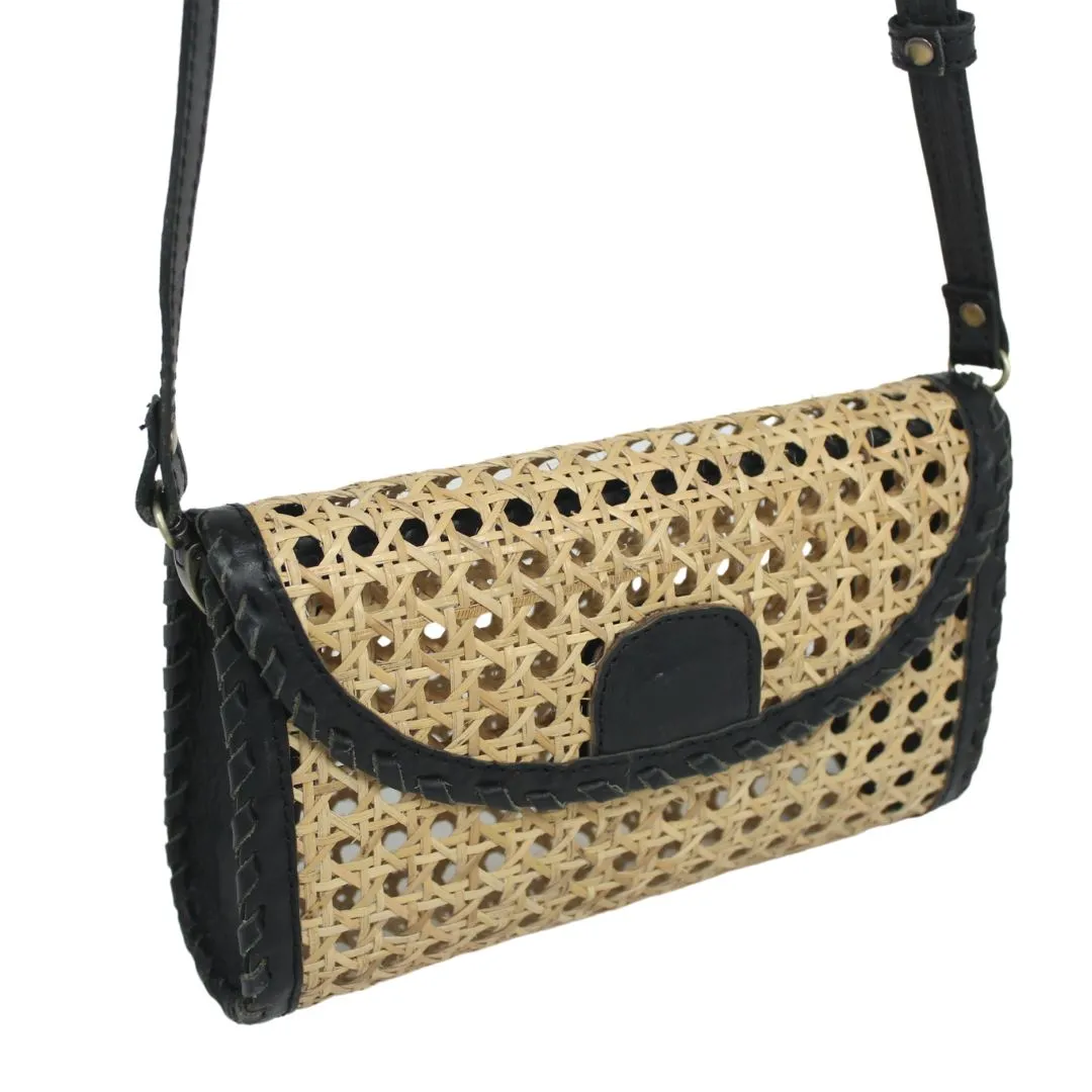 Ainsley Crossbody & Clutch Bag in Black