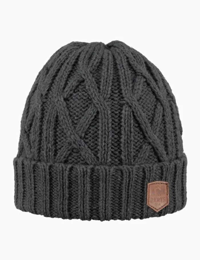 Barts Robian Beanie Hat - Dark Heather