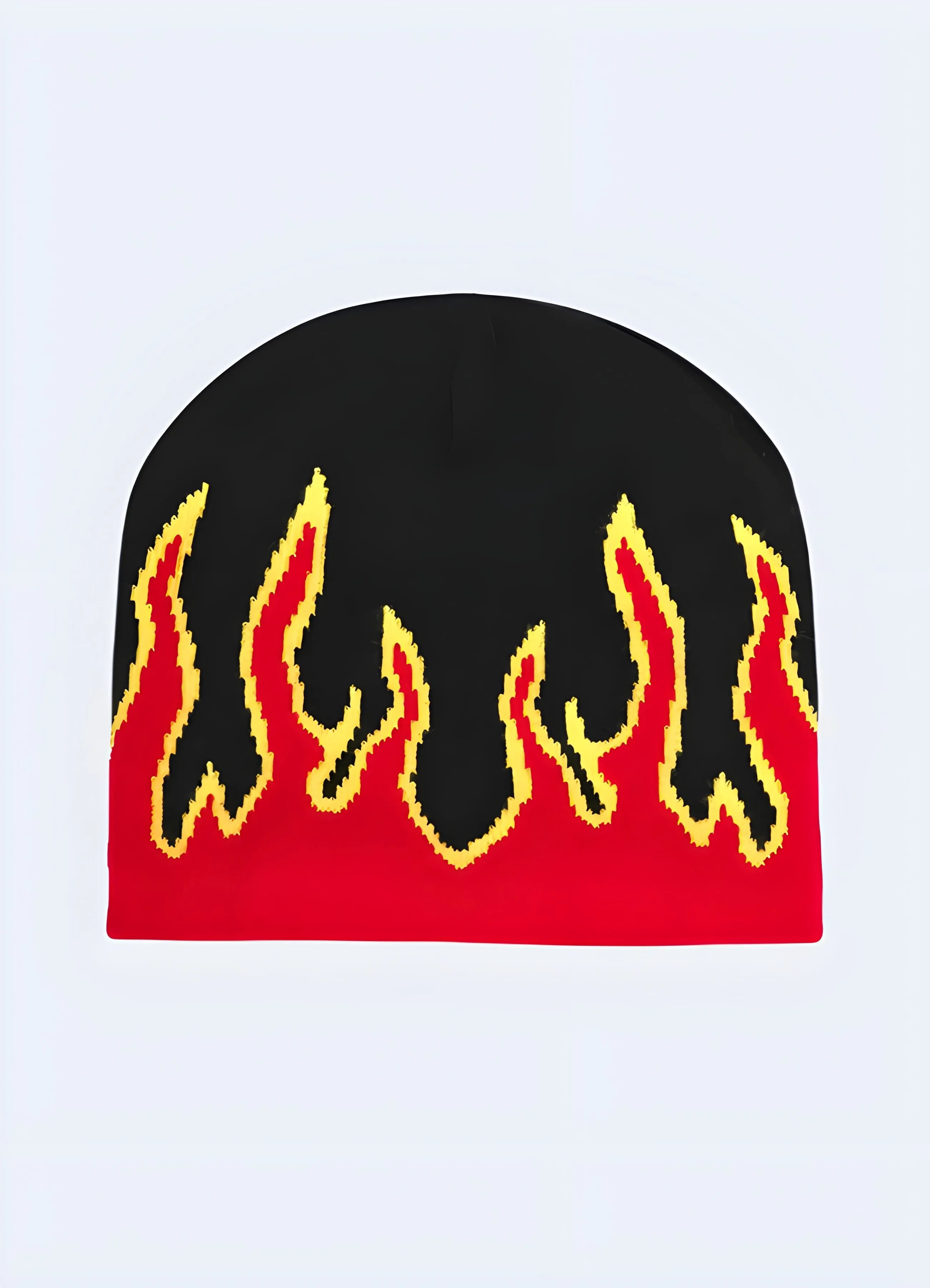 Beanie With Flames