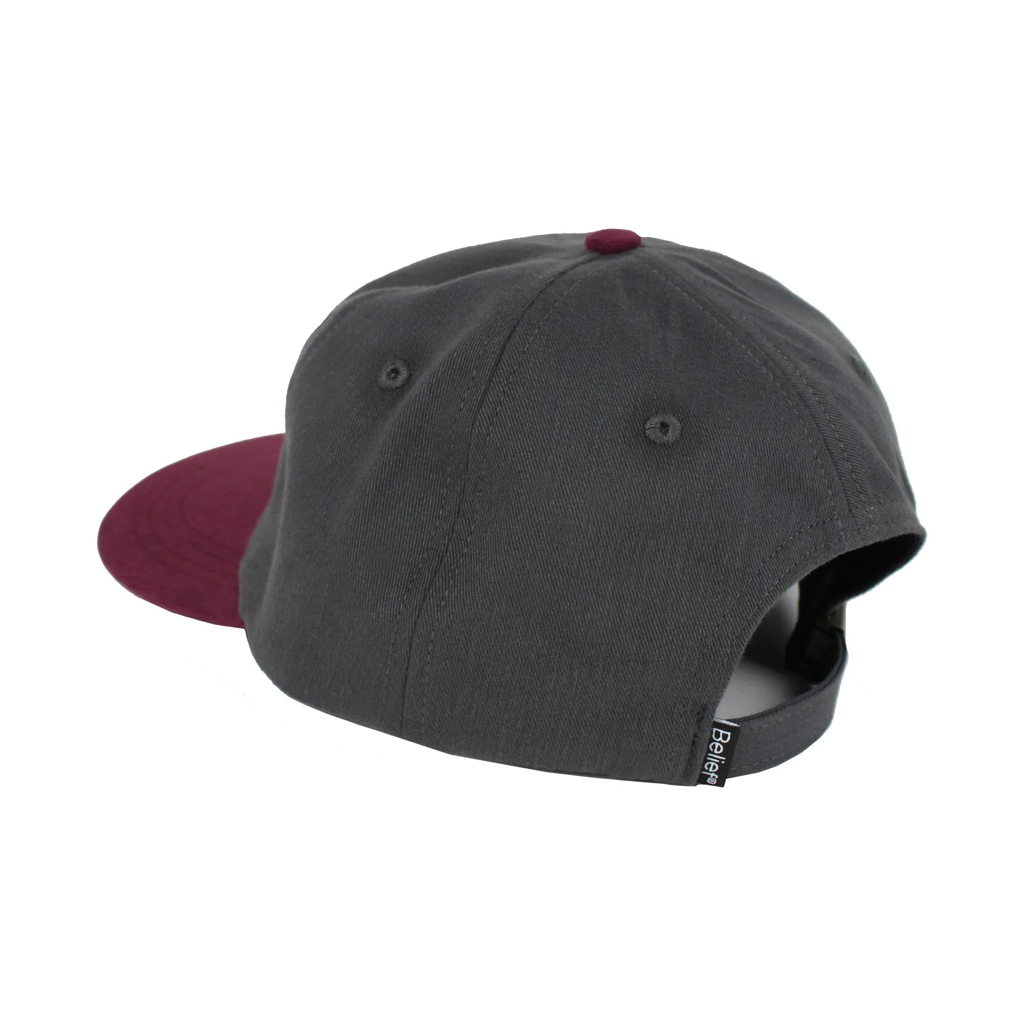 Belief NYC Liberty 6 Panel - Graphite/Burgundy