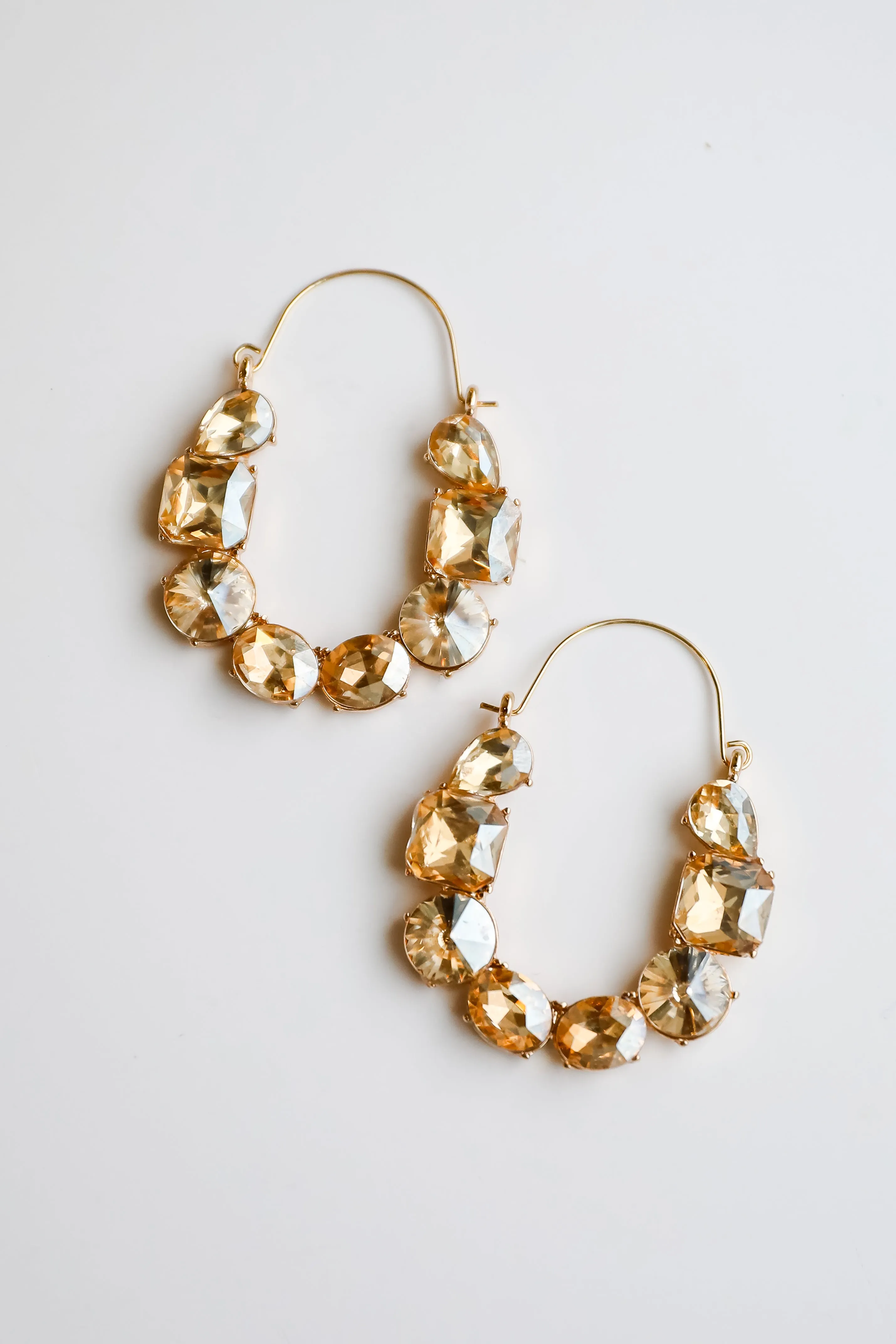 Brittany Gemstone Statement Earrings