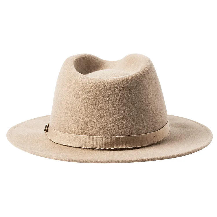 Brixton Messer Packable Fedora - Sand