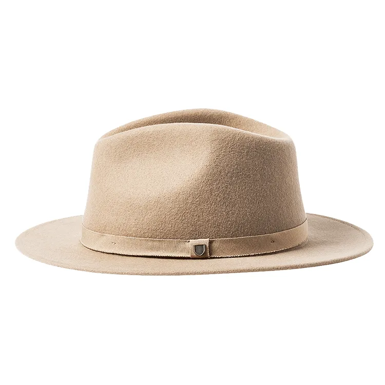 Brixton Messer Packable Fedora - Sand