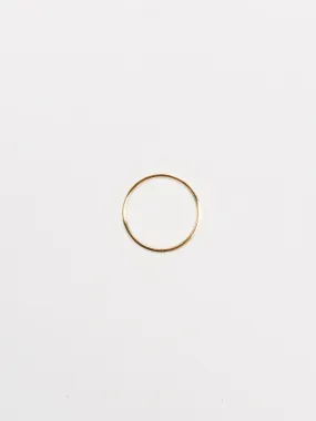 Brushed Gold Ring