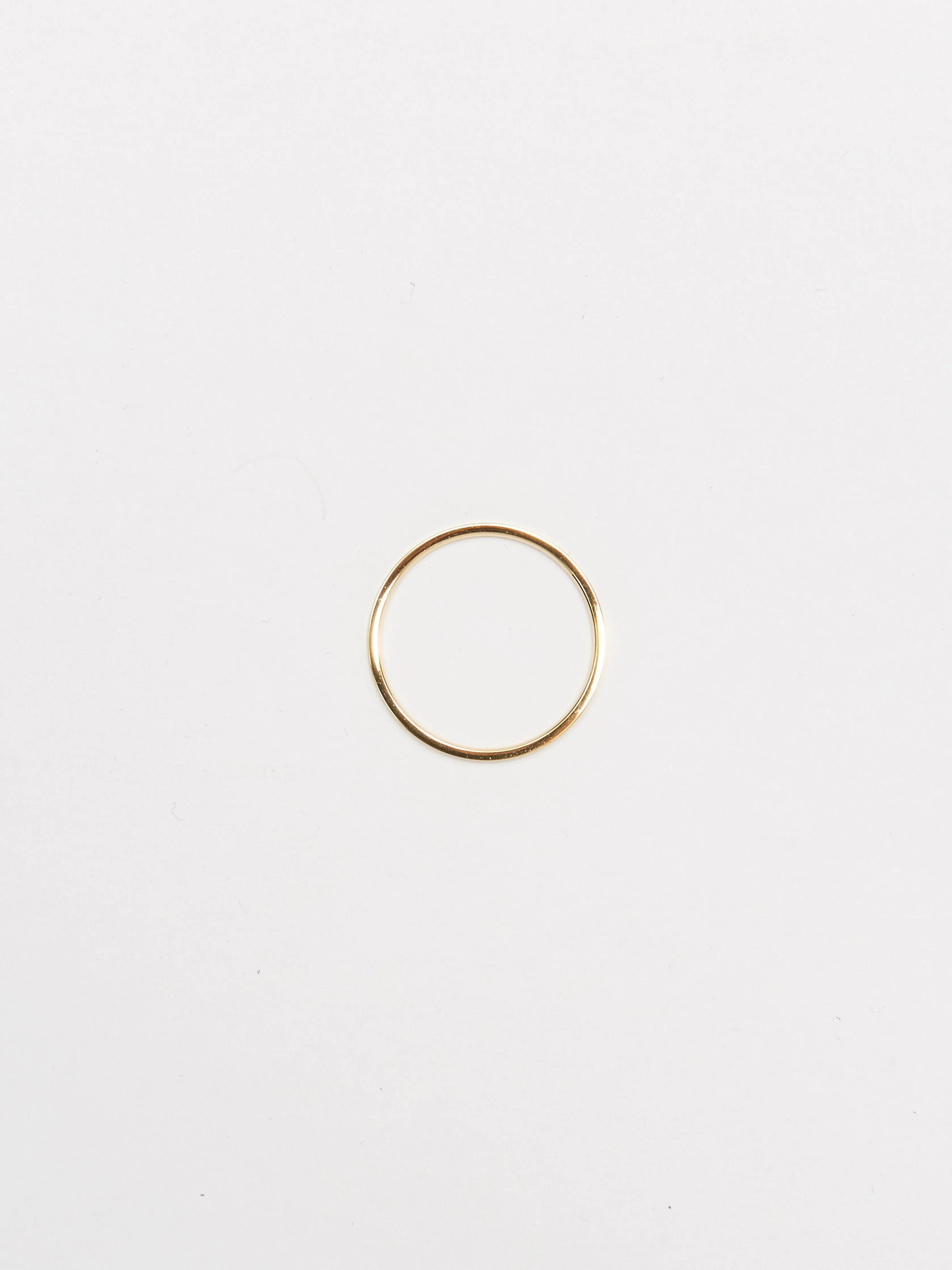 Brushed Gold Ring