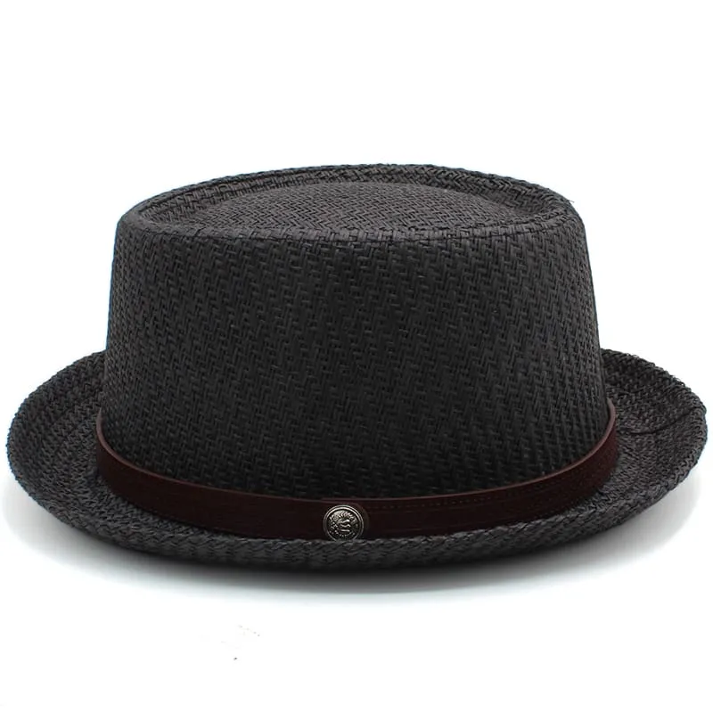 Buster Straw Porkpie Hat