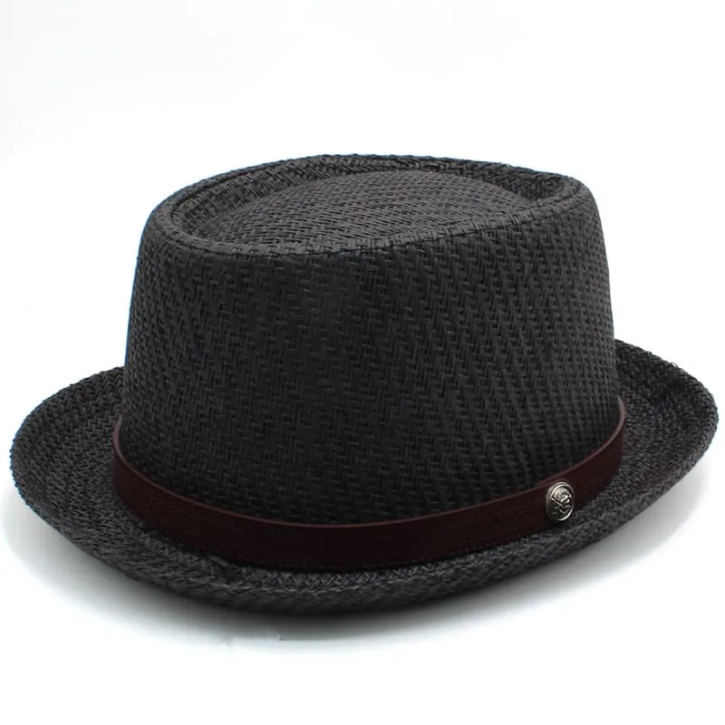 Buster Straw Porkpie Hat