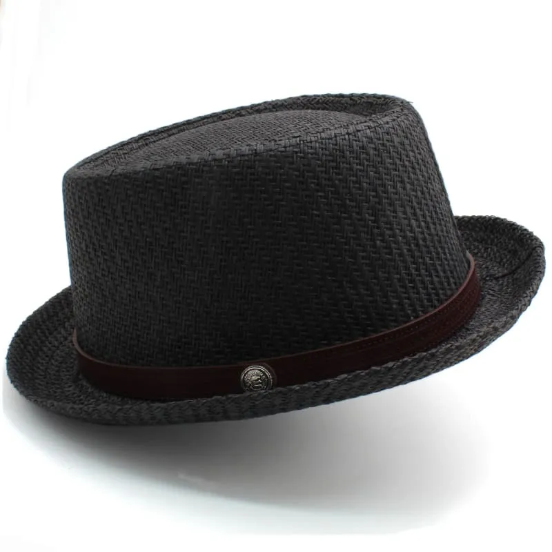 Buster Straw Porkpie Hat