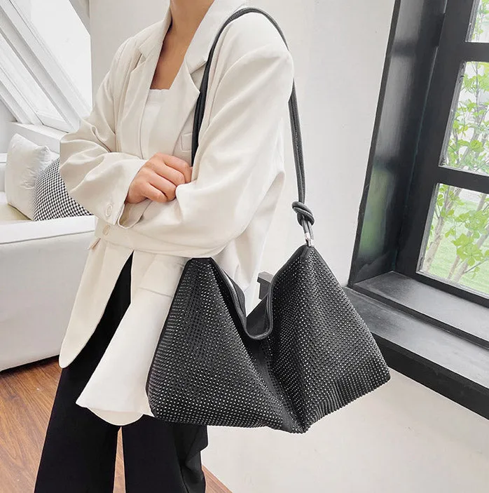 CL1158 - Diamond Textured Tote Bag