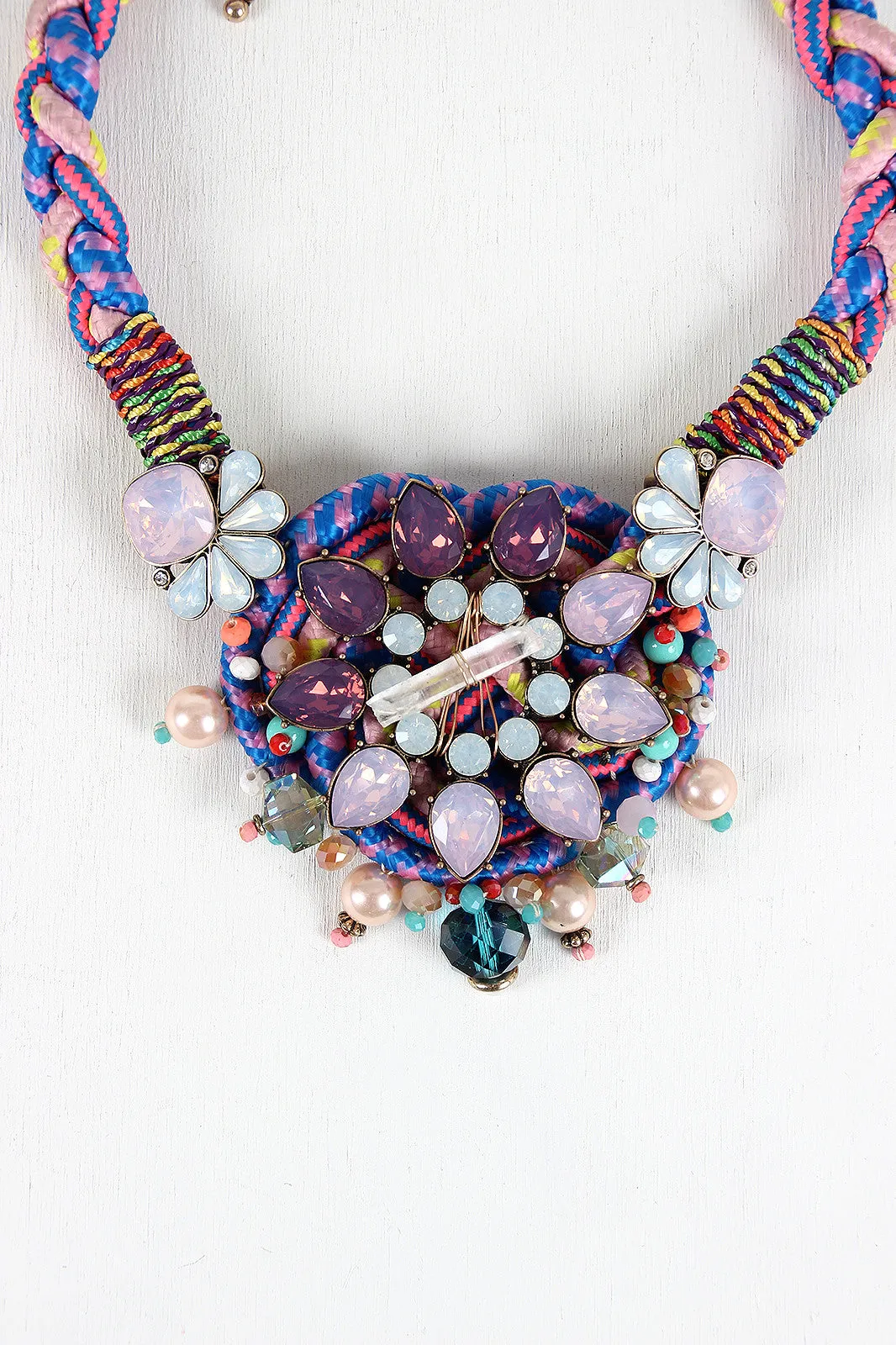 Crystallized Statement Necklace