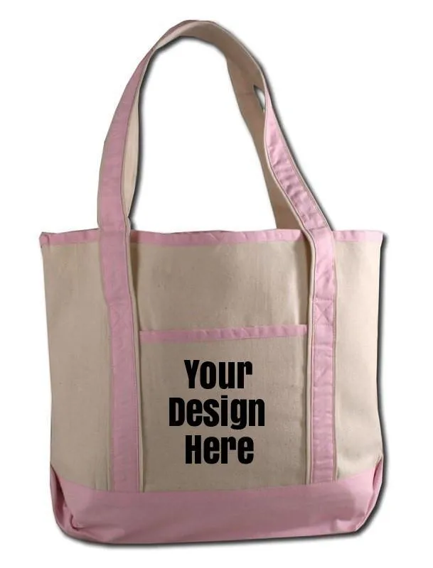 CUSTOM SMALL HEAVY CANVAS TOTE BAG