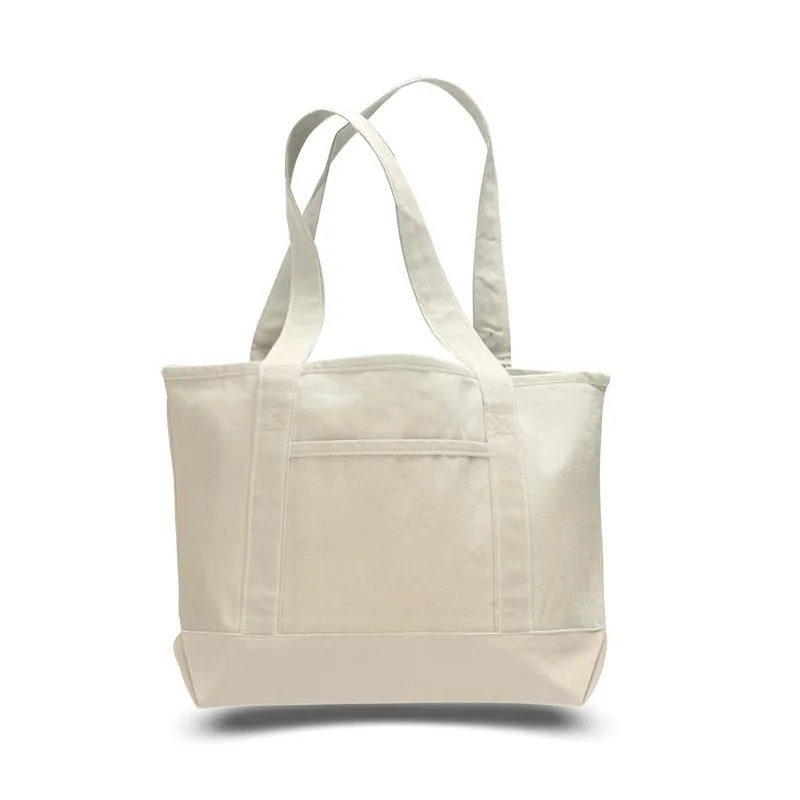 CUSTOM SMALL HEAVY CANVAS TOTE BAG