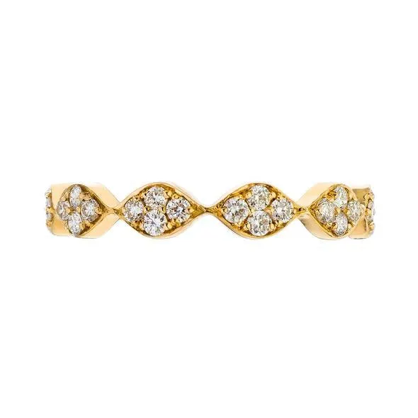 Darcy Diamond Band, Yellow Gold