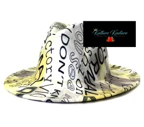 Dear Diary Unisex Fedora Hat