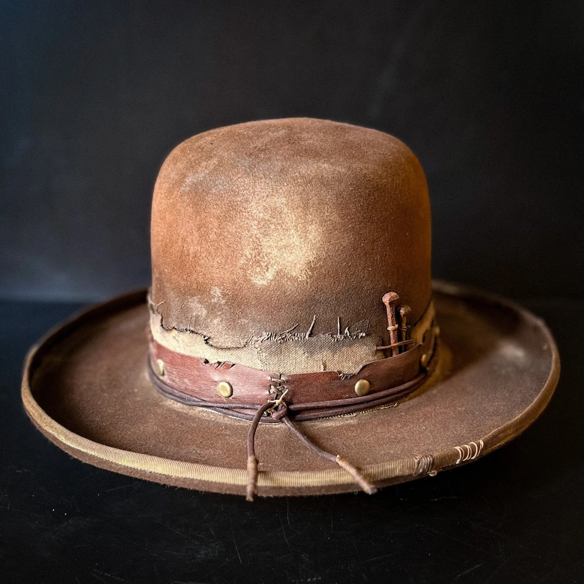 Distressed Fedora Traveler of the Loner