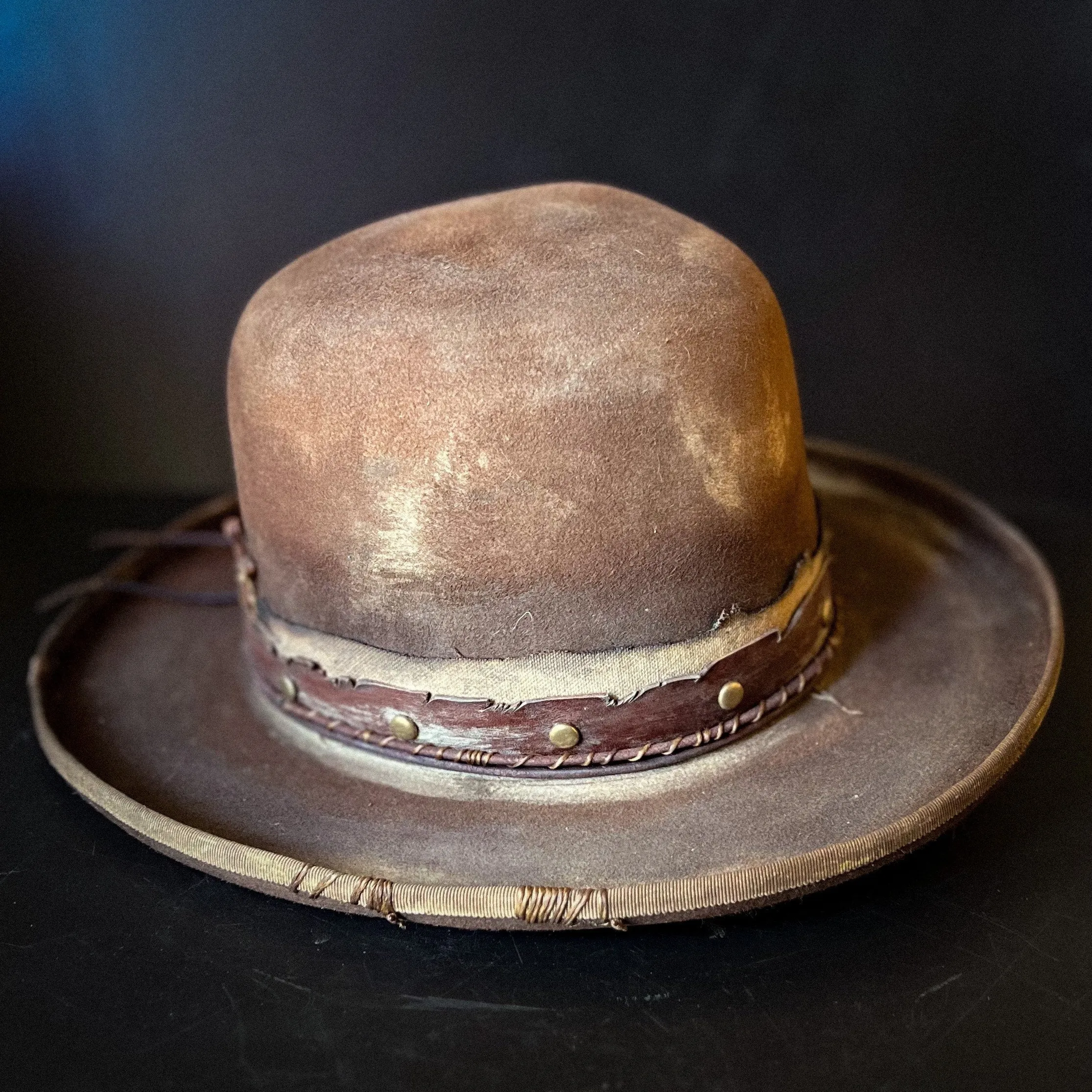 Distressed Fedora Traveler of the Loner