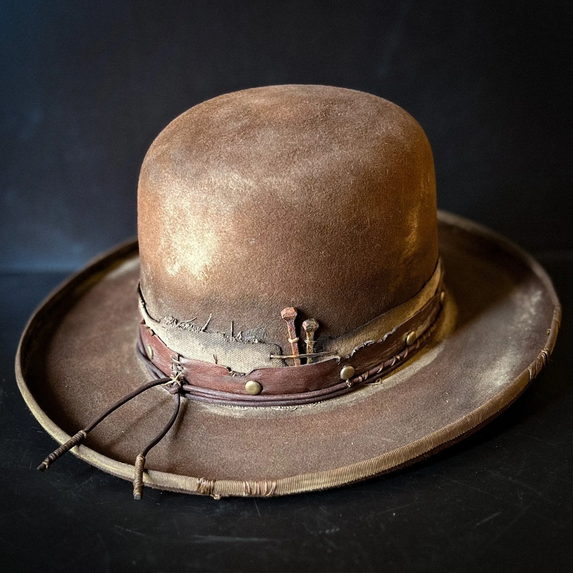 Distressed Fedora Traveler of the Loner