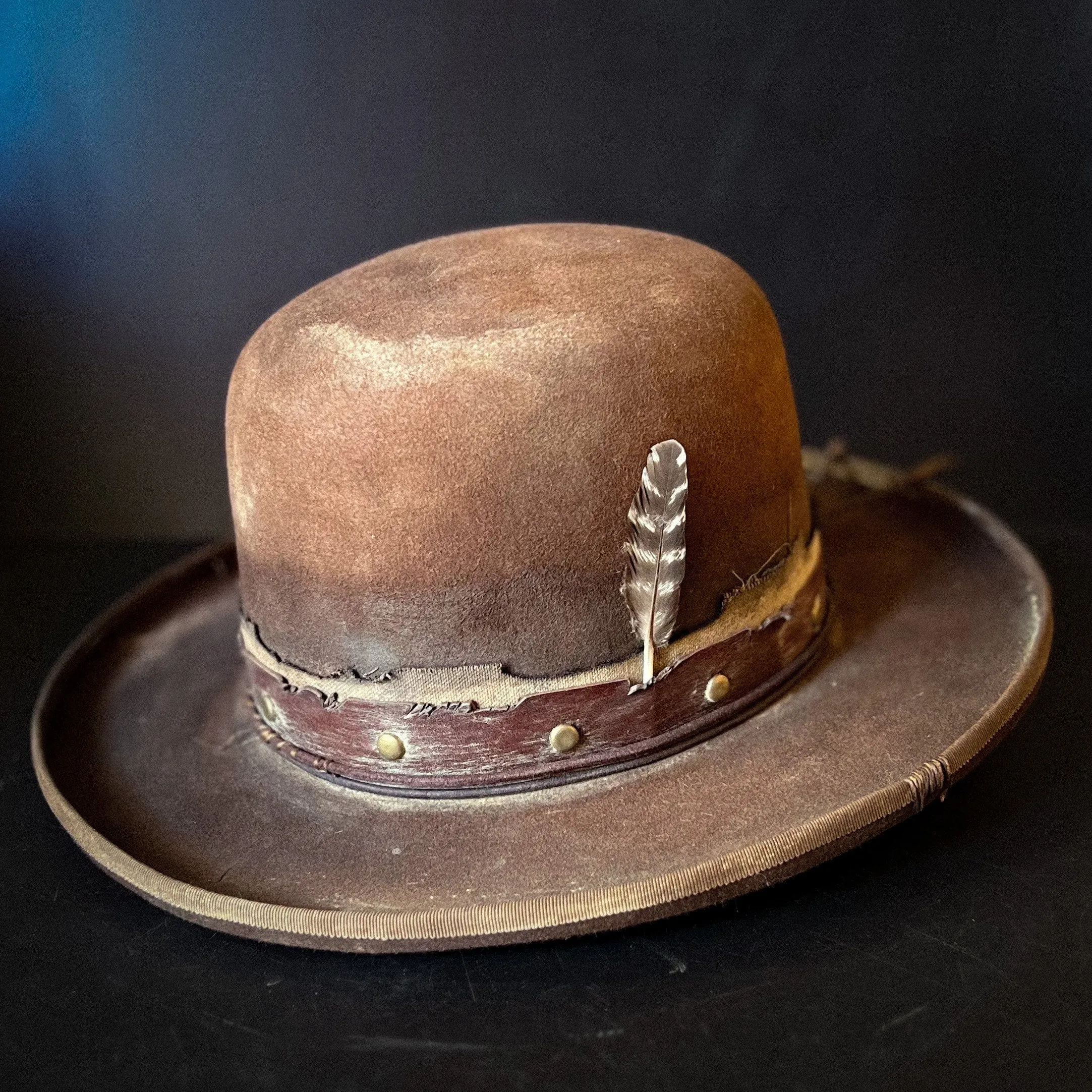 Distressed Fedora Traveler of the Loner