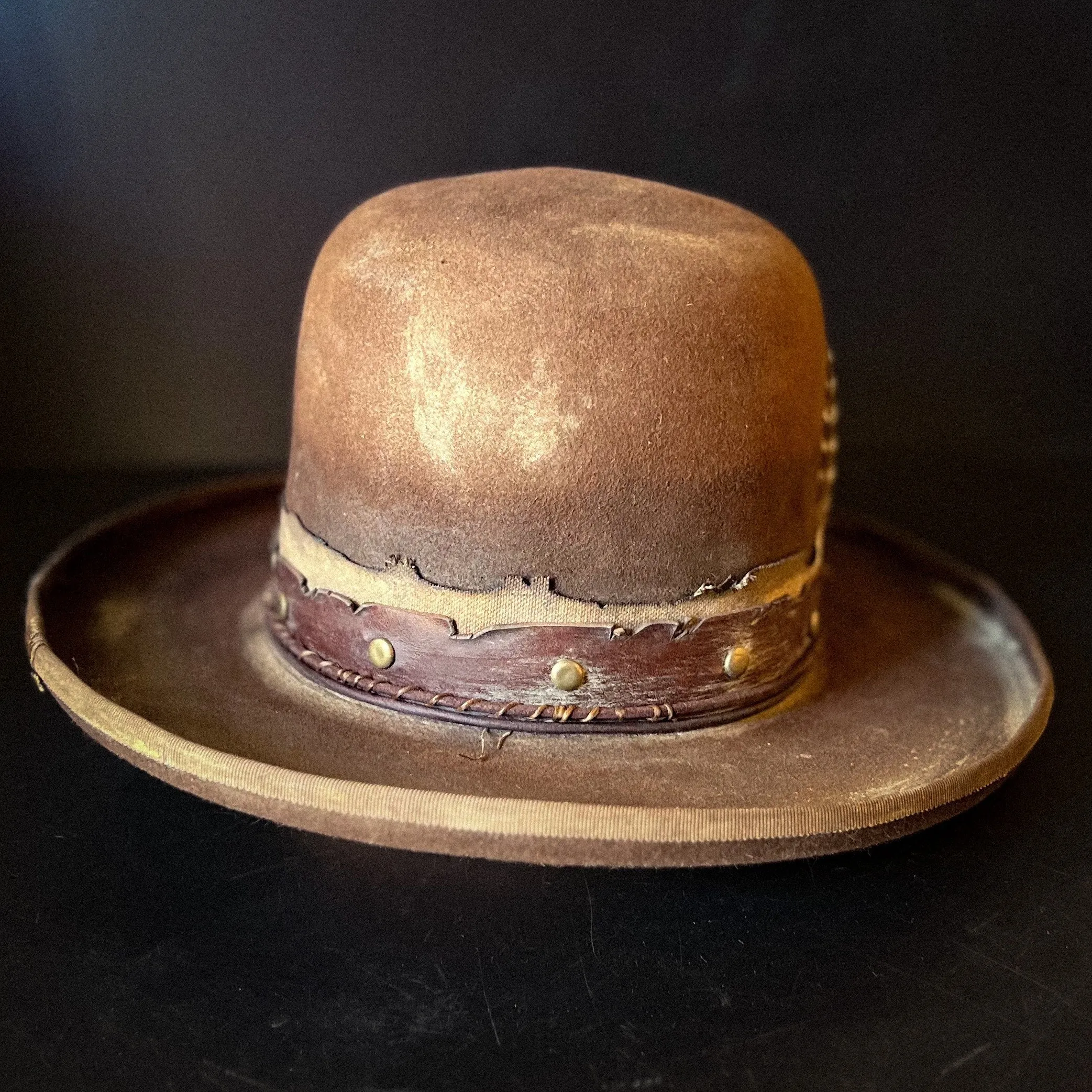 Distressed Fedora Traveler of the Loner