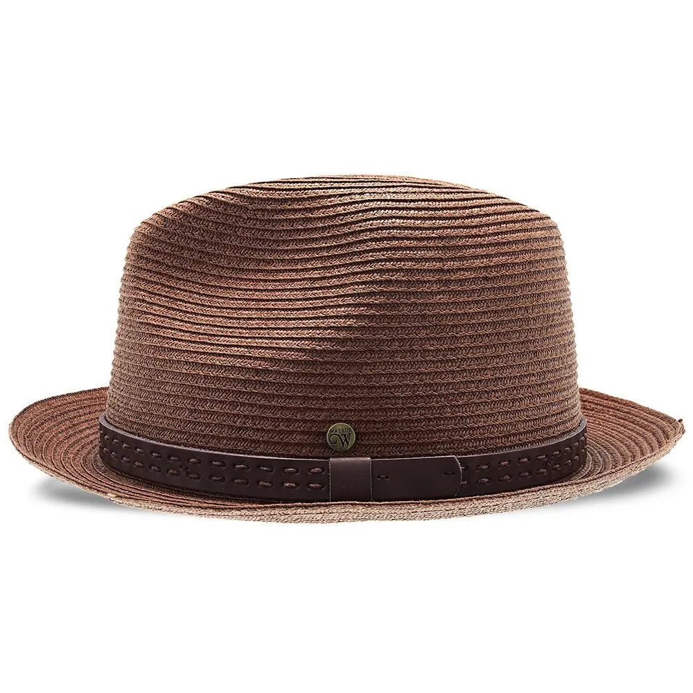 Driftwood - Walrus Hats Brown Paper Braid Straw Fedora Hat