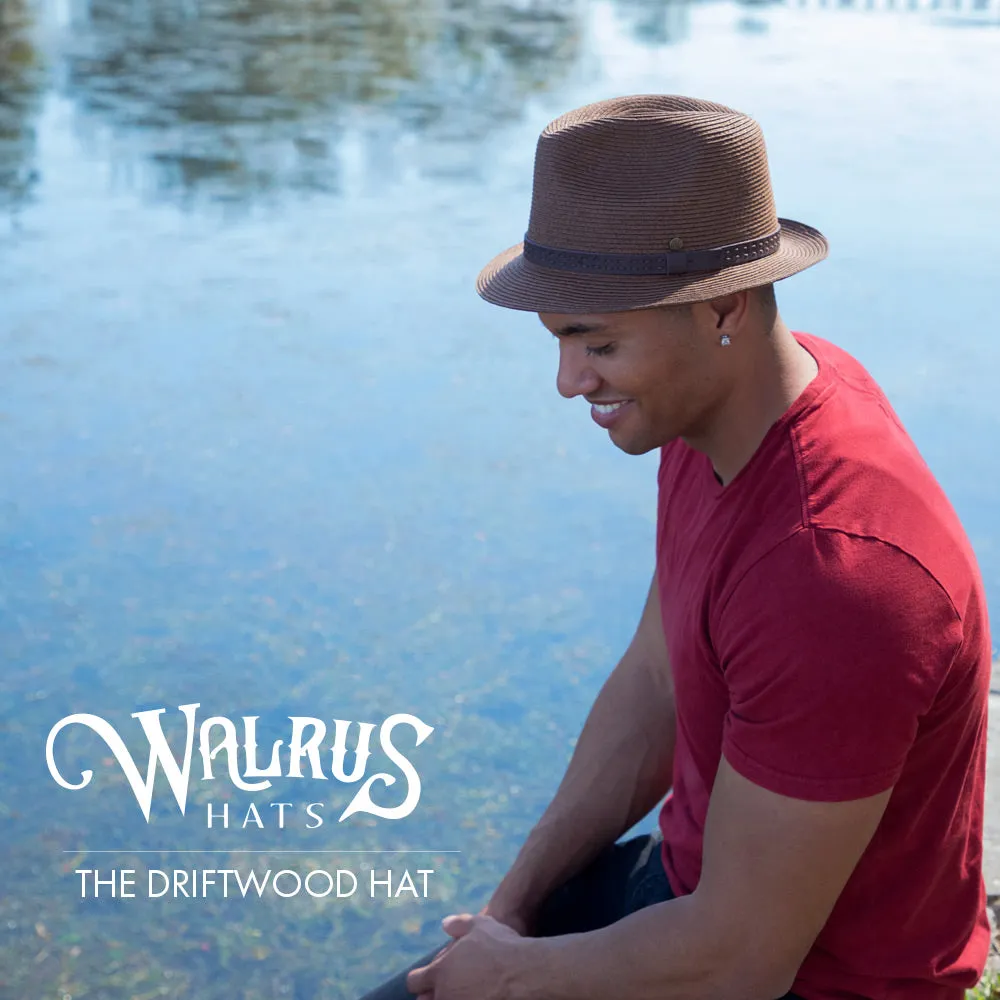 Driftwood - Walrus Hats Brown Paper Braid Straw Fedora Hat