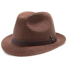 Driftwood - Walrus Hats Brown Paper Braid Straw Fedora Hat