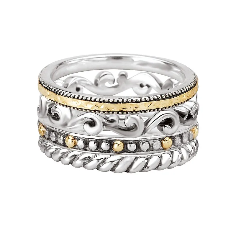 Eleganza Ladies Fashion Stackable Rings