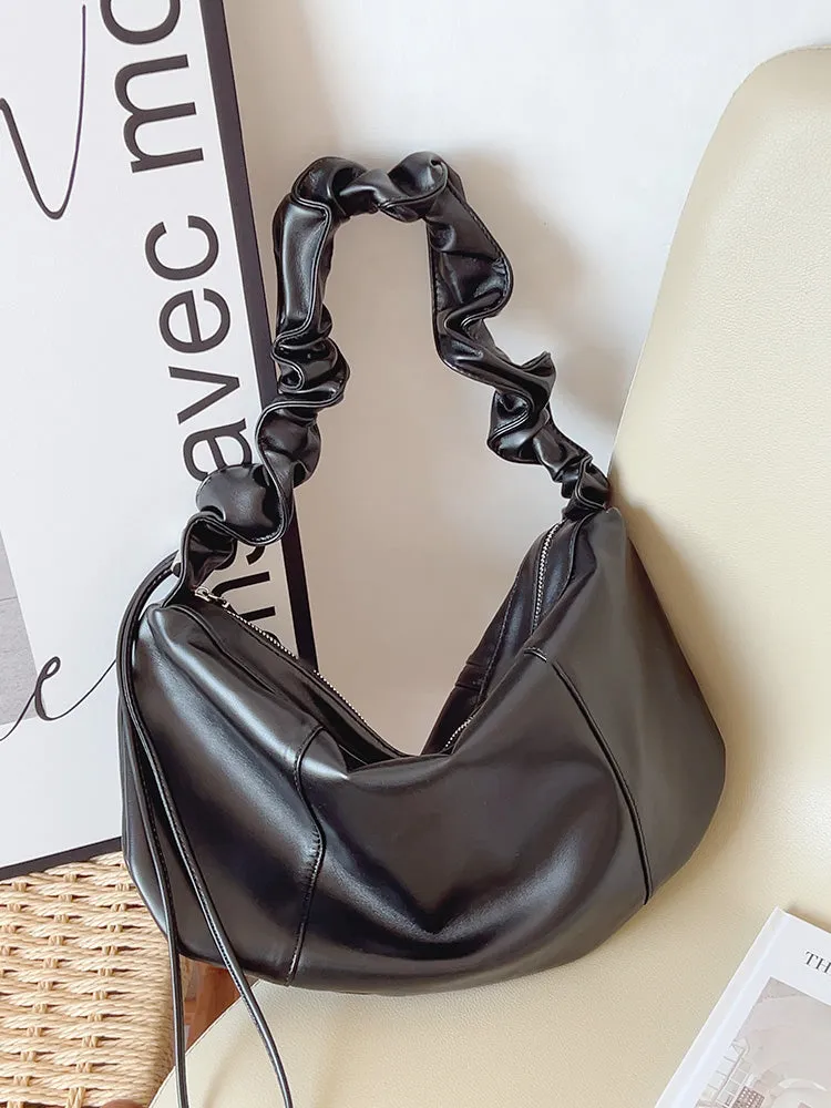 Elena Handbags Dumpling Retro Hobo Shoulder Bag