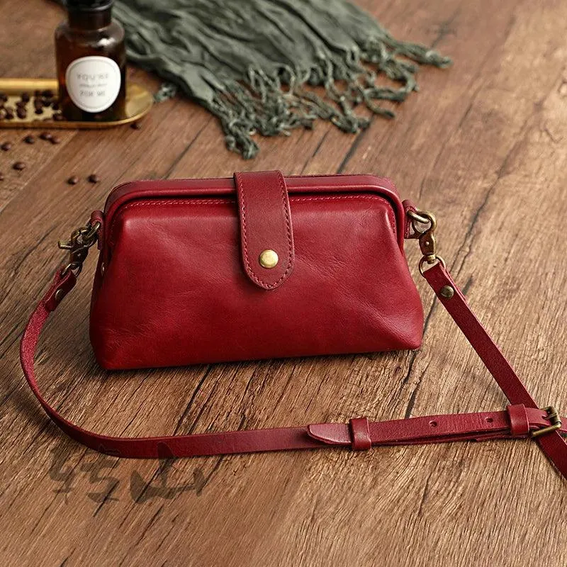 Handmade Genuine Leather Handbags 6 Colors