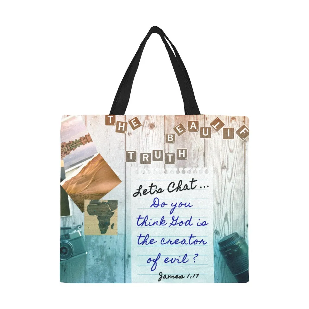 James 1:17 Beautiful Truth Canvas Tote