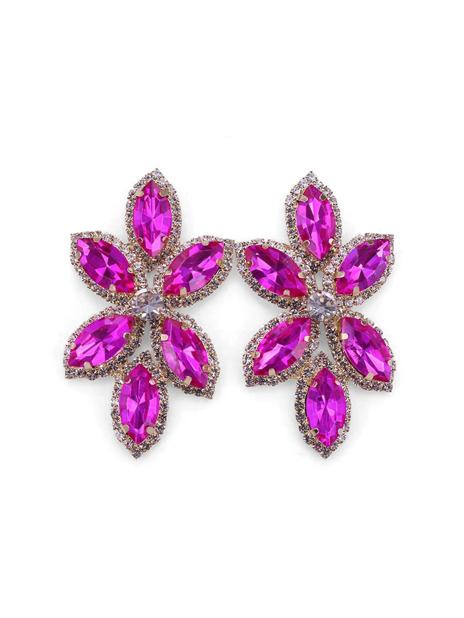 Jeweled Statement Earrings