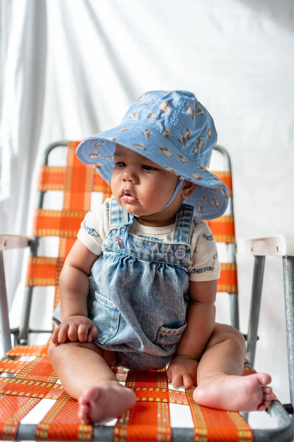 Kookaburra Wide Brim Infant Hat