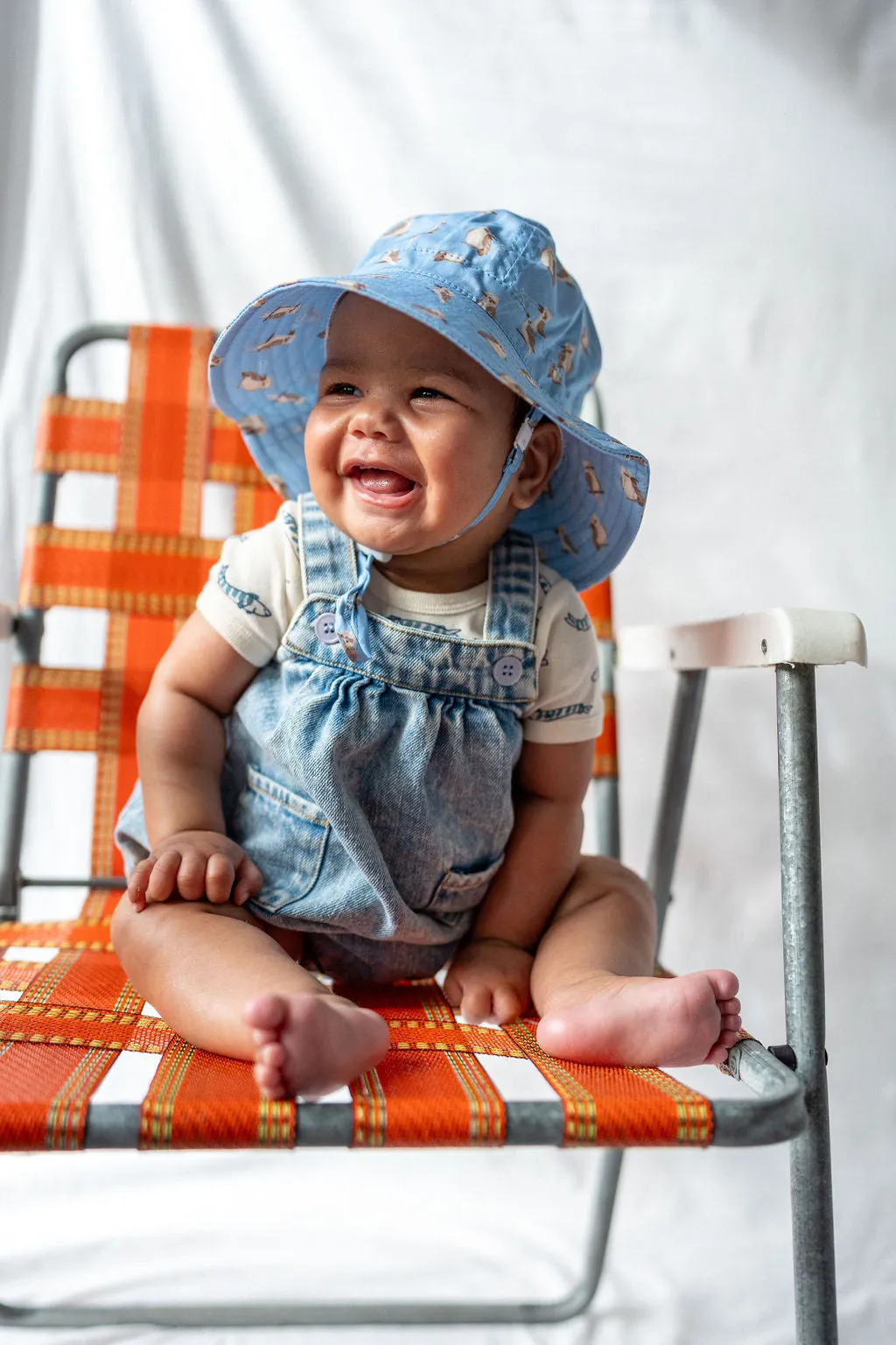 Kookaburra Wide Brim Infant Hat