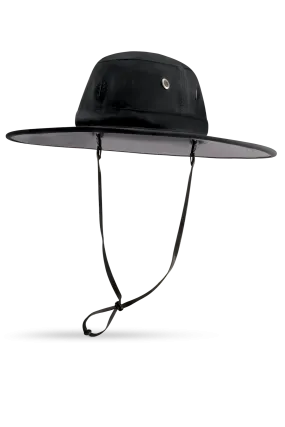 Leo Shapeable Wide Brim Hat | Black