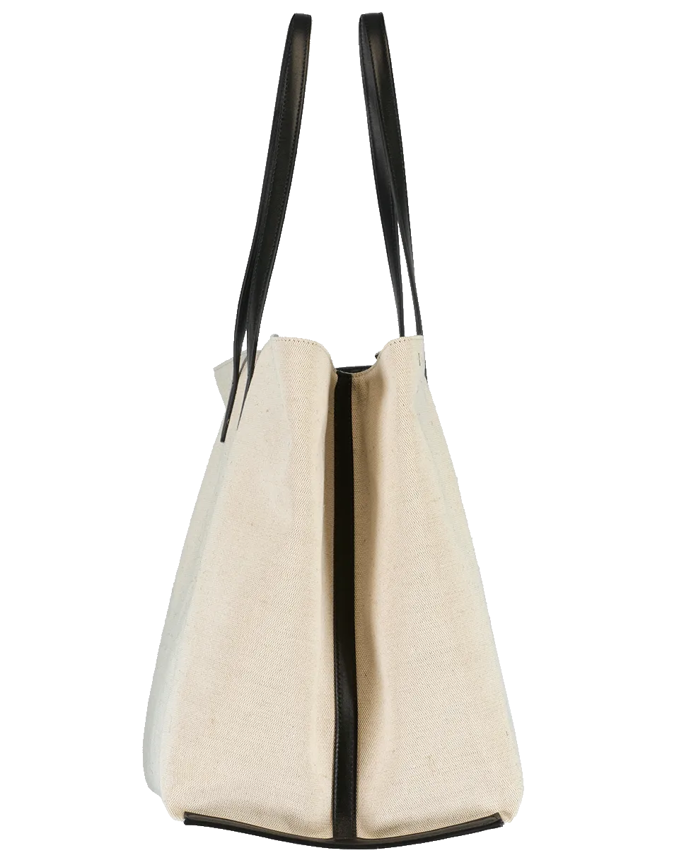 Linen Canvas Large Shopper