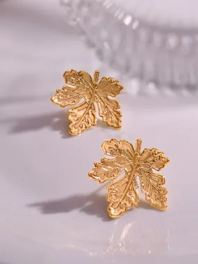 Maple statement Earring