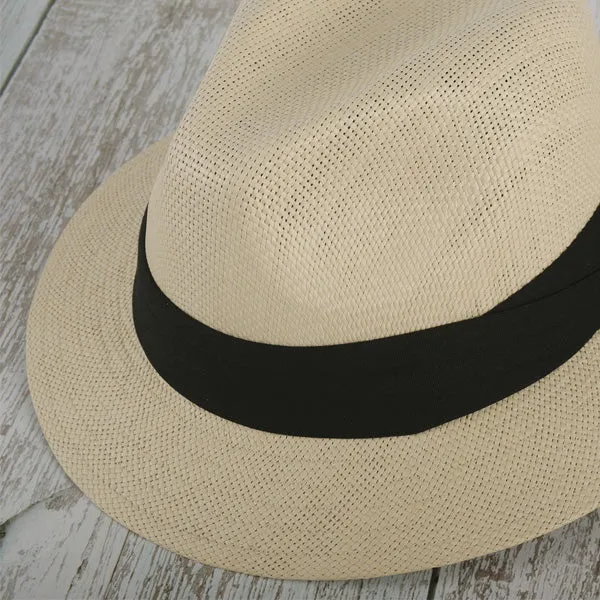 Men Women Fedora Hats for Summer F039