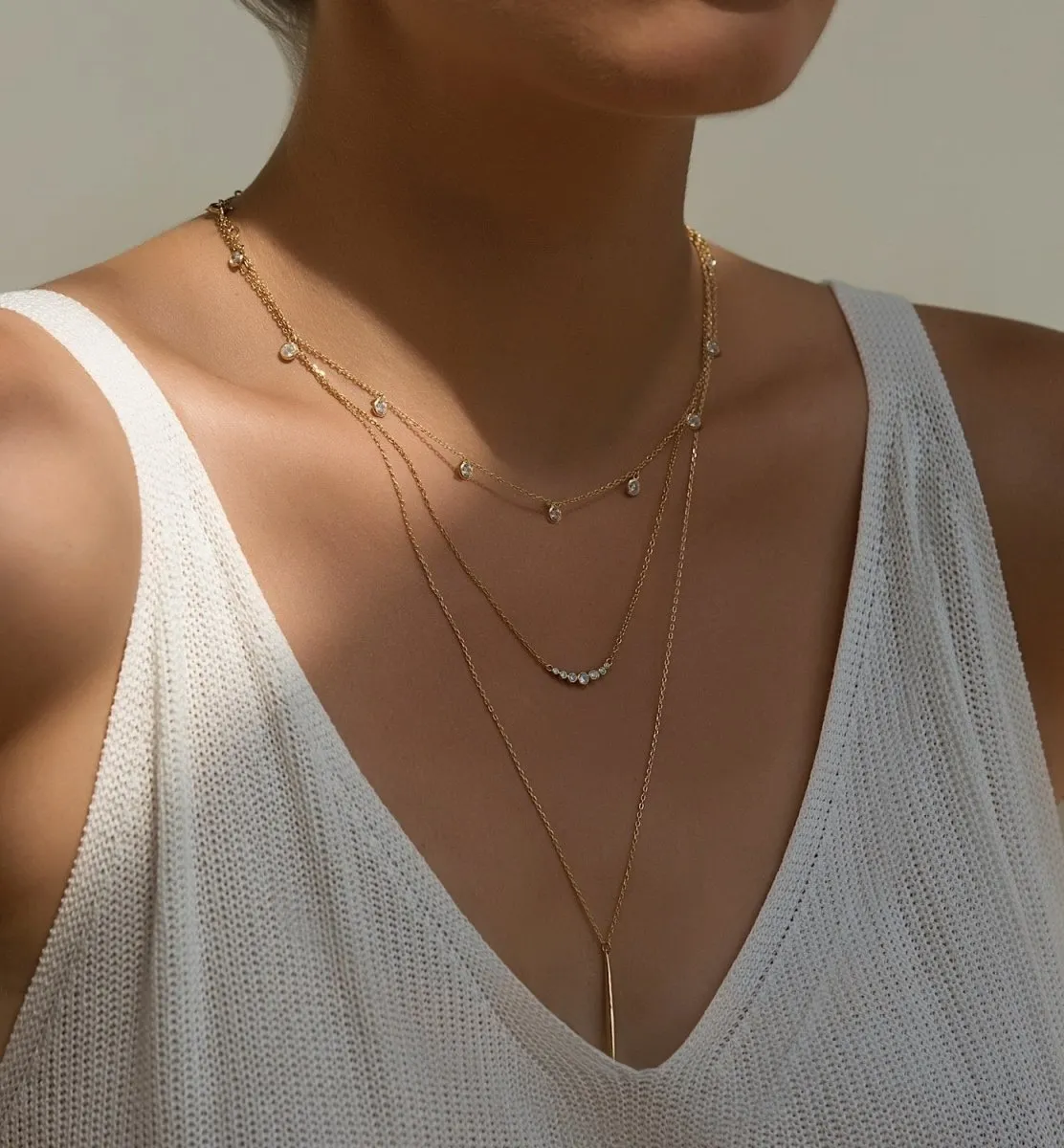 Needle Necklace