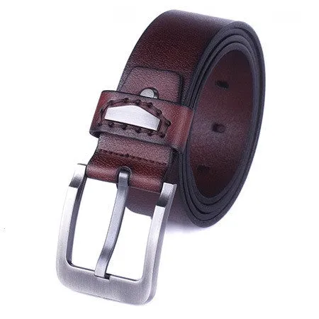 NEW Arrival Men Belt Brand Designer 100% Genuine Leather Strap Fashion Belts For men