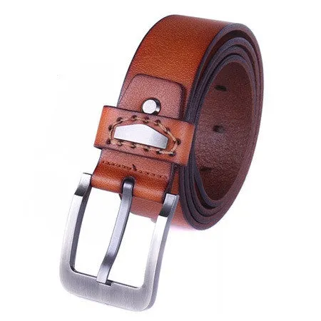 NEW Arrival Men Belt Brand Designer 100% Genuine Leather Strap Fashion Belts For men