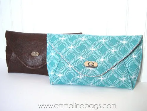 Paper Pattern - The Quarter Note Clutch