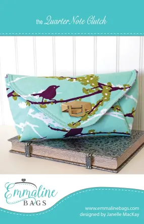 Paper Pattern - The Quarter Note Clutch