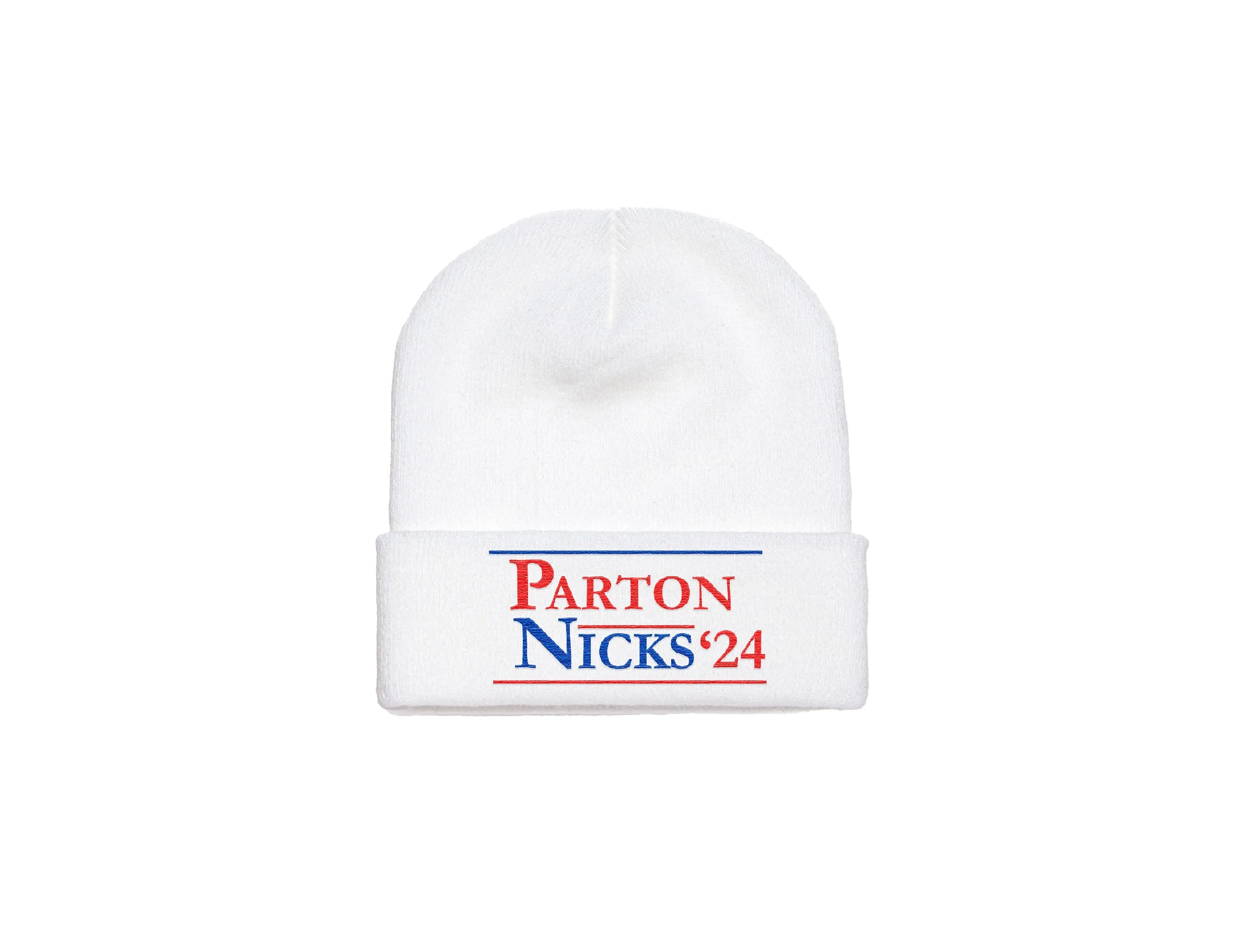 Parton Nicks 2024 - Embroidered Winter Beanie