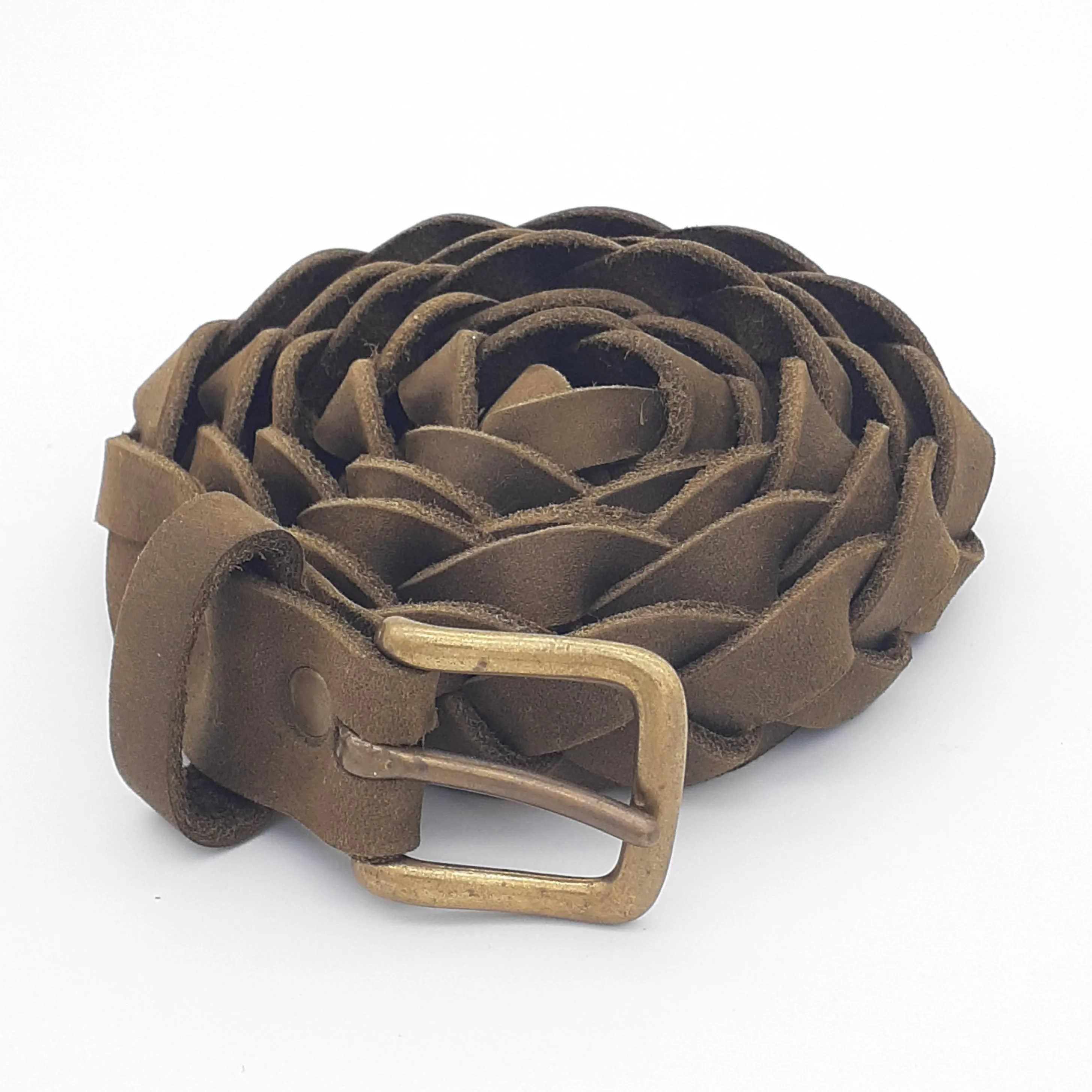 Plaited Leather Belt