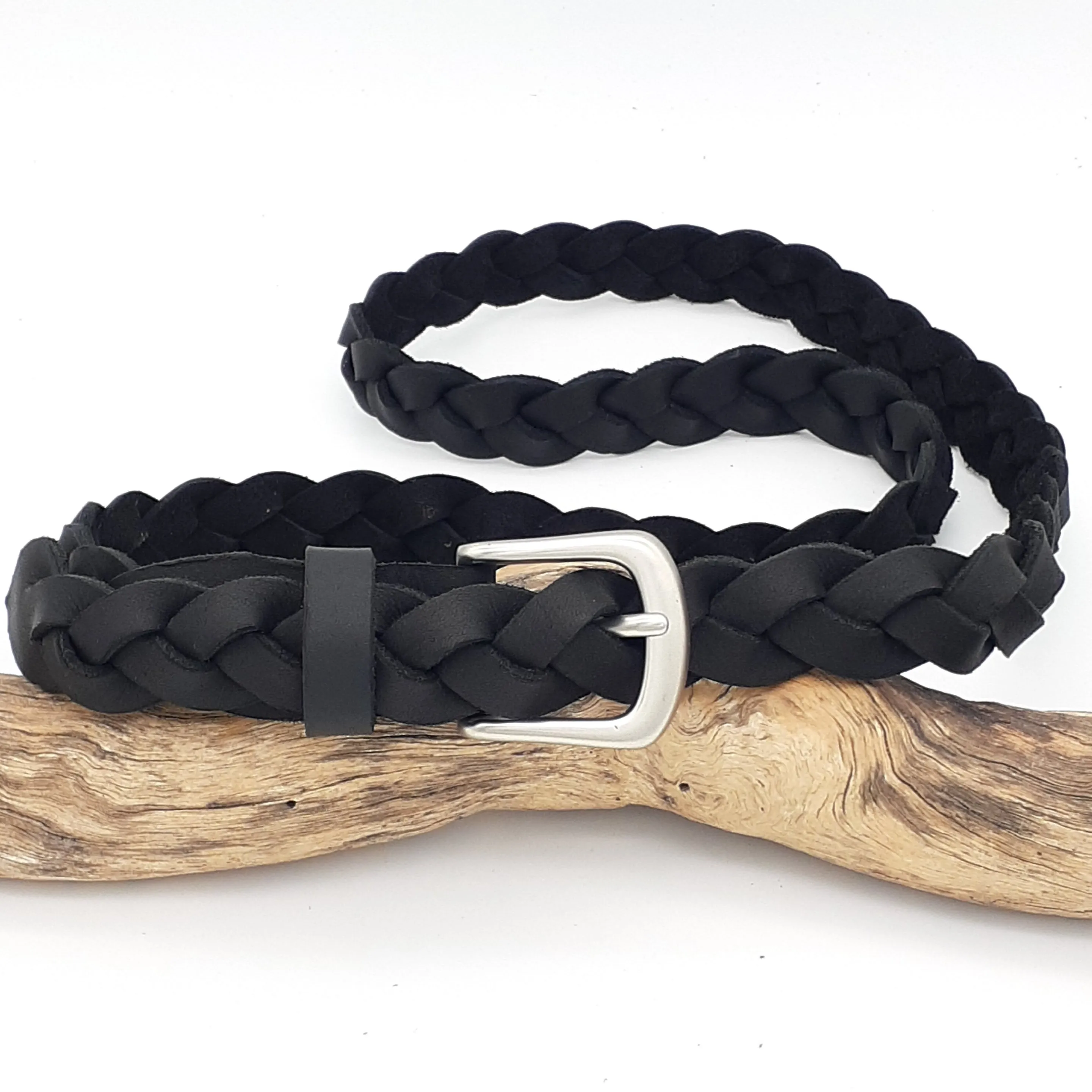 Plaited Leather Belt