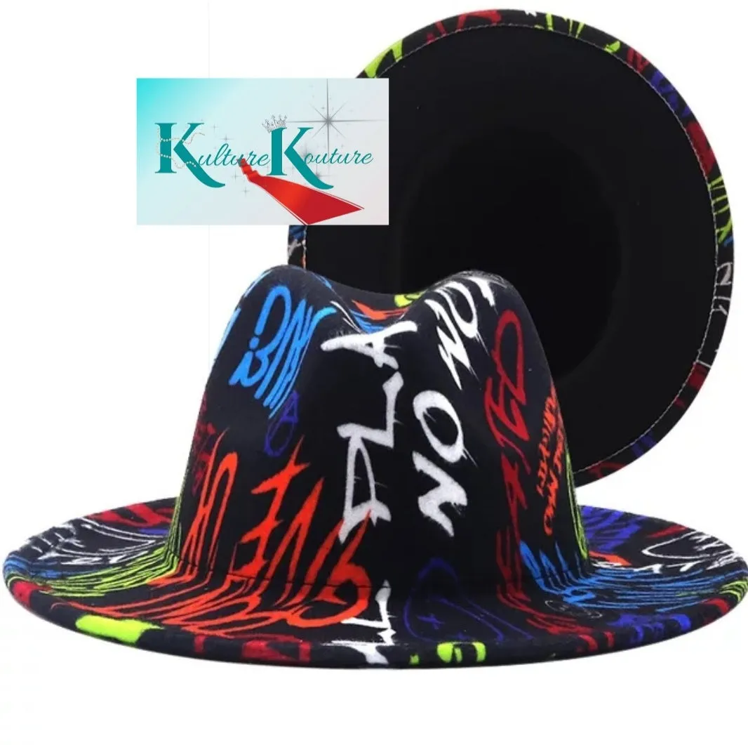 POETIC JUSTICE UNISEX FEDORA HAT