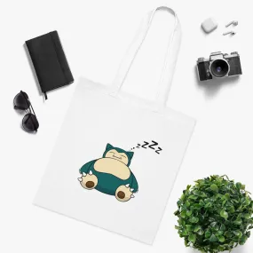 Pokémon - Snorlax: Printed Canvas Tote Bag